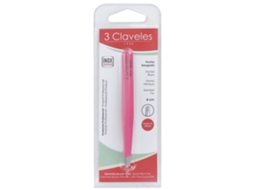 Pinça Cor Ponta Inclinada 9Cm Cor: Rosa 3 CLAVELES