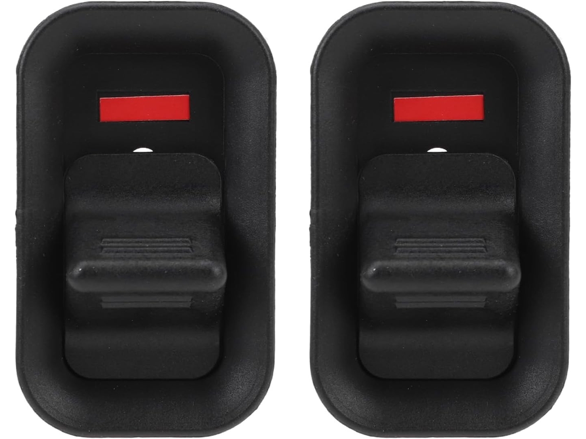 Puxador Deslizante Para Fechadura De Porta Interna, Resistente E De Longa Vida Útil, Com Interruptor Em Abs, Modelo