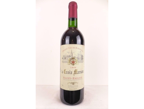 Vinho Tinto LA CROIX MARSAN 1996 (75 cl - 1 unidade)