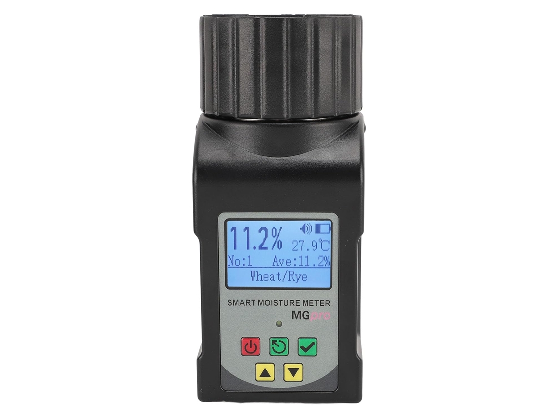 Medidor De Umidade De Grãos Lcd Compacto, Para