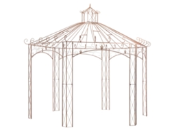 Pavilhã£o De Jardim Antigo Marrom 4 M Ferro Dkd Home Decor