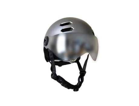 Capacete Mfi over-road visor pro metal avec bluetooth (354)