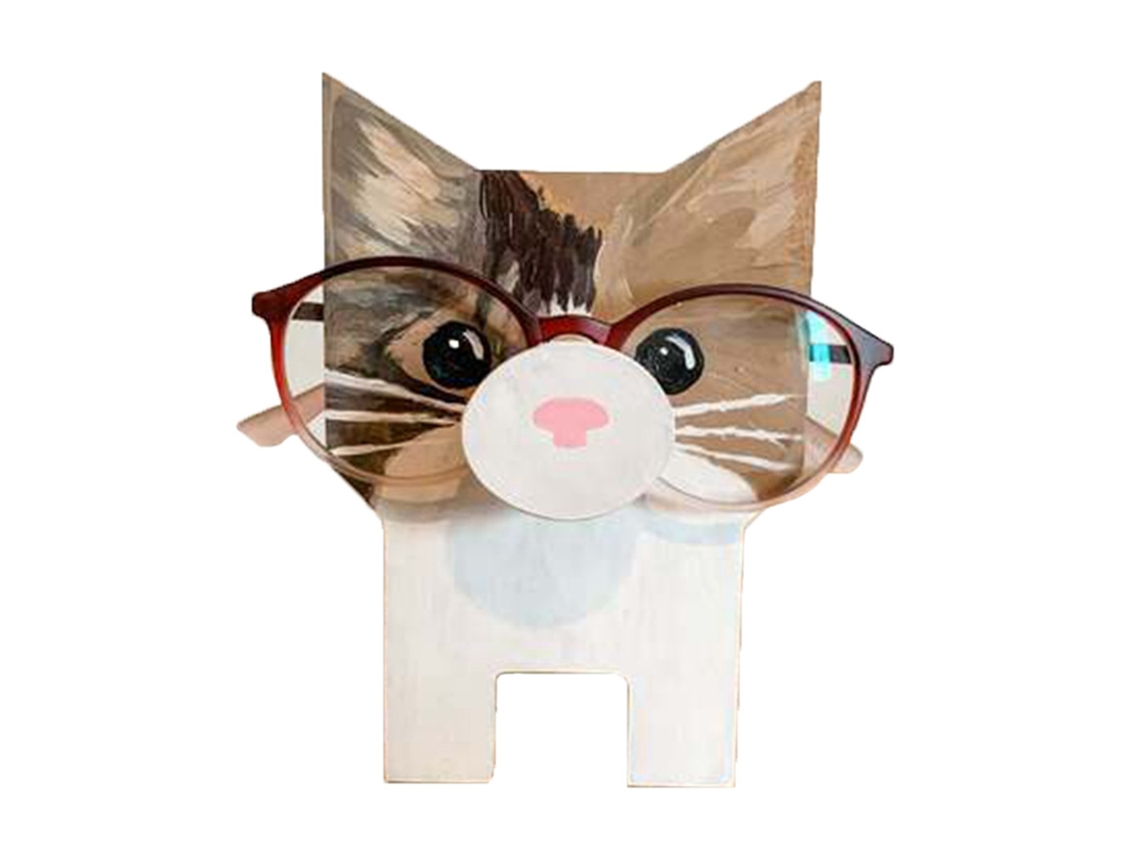 Suporte Decorativo de Óculos Animal para Mesa