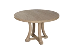 Mesa De Jantar Home Esprit Natural Madeira De Olmo 120 X 120 X 76 Cm