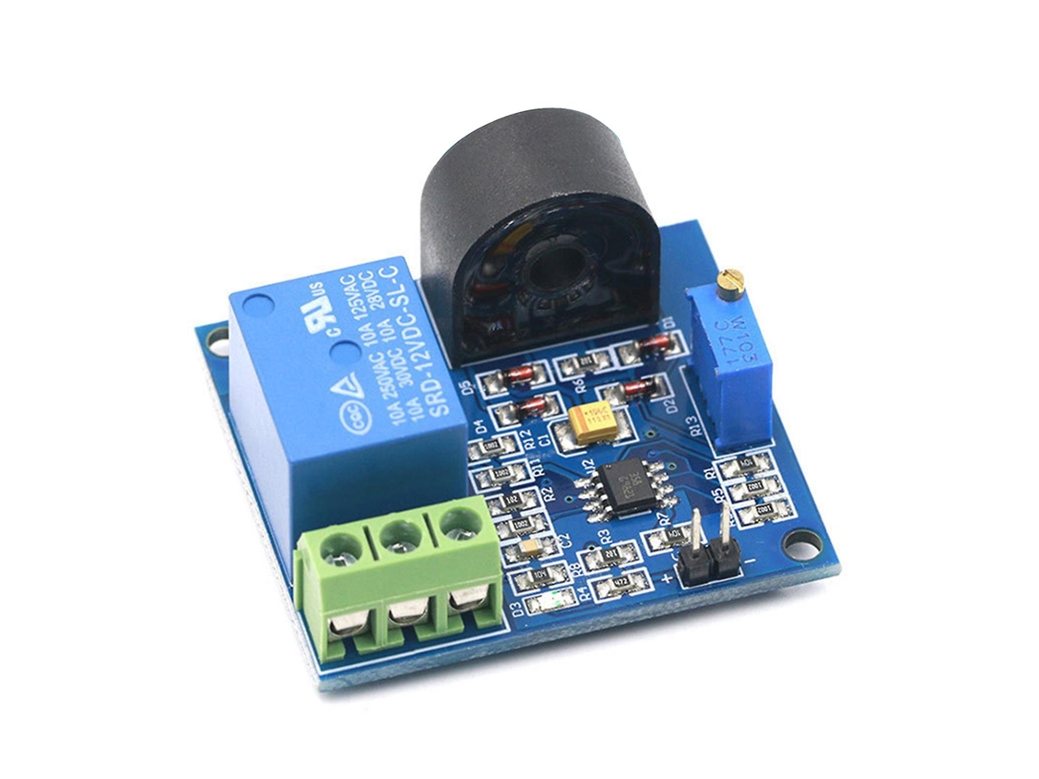 Para Sobrecorrente Dc 12V 5A para Módulo de Relé de Proteção Placa de Detecção de Corrente Ca ALLINLESS