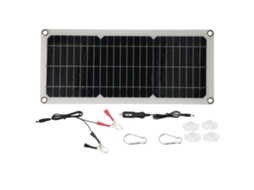 Painel De Carregamento Solar De Silício Monocristalino 10w 12v Com Saída Usb