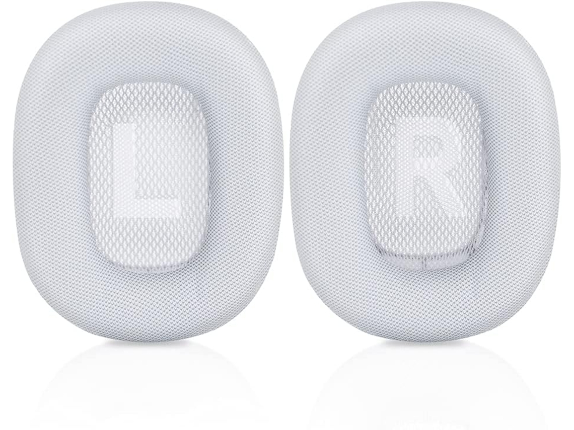 Aplicável a Almofada de Ouvido de Reposição para Airpods Max Memory Foam com Almofadas Magnéticas de Couro Proteico para Airpods Max Branco SIURN