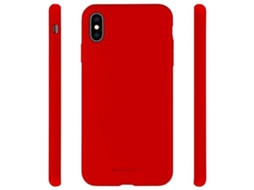 Capa para Samsung Galaxy A14 5G MERCURY Silicone Vermelho