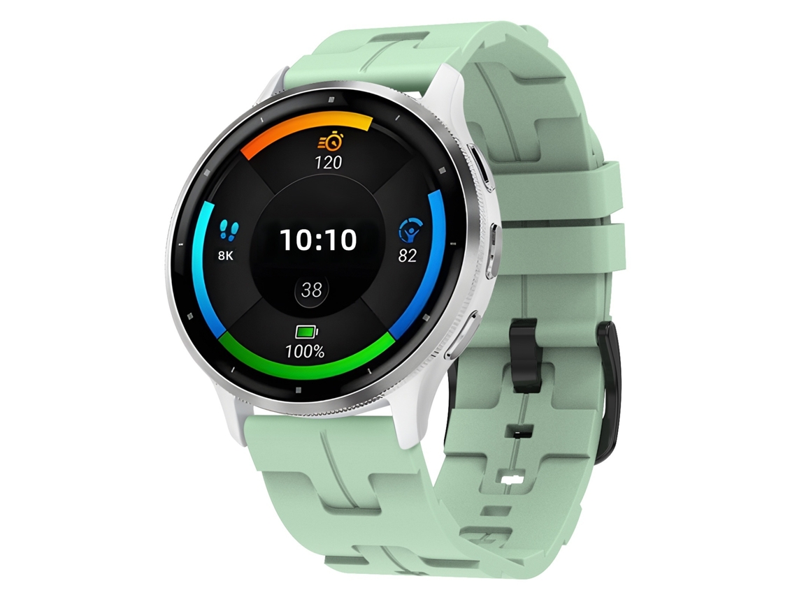 Pulseira de Silicone Compatível com Huawei Gt4, Samsung, Amazfit, Garmin 20mm e 22mm Estilo Hermès com Ponta Redonda CHABERLU
