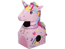 Fantasia Portátil de Unicórnio de Papelão CHABERLU
