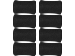 Kit Com 8 Peças De Capas Espuma E Rolos Para Aparelho Exercícios