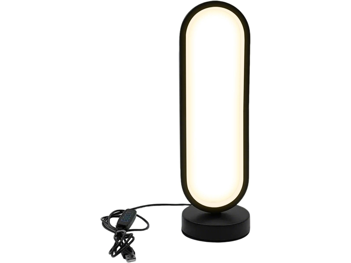 Luminária De Cabeceira Moderna Com Carregamento Usb E Design Minimalista
