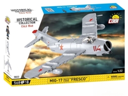 Coleção Histórica Cobi Guerra Fria 5823 Mig-17 Afresco 5823