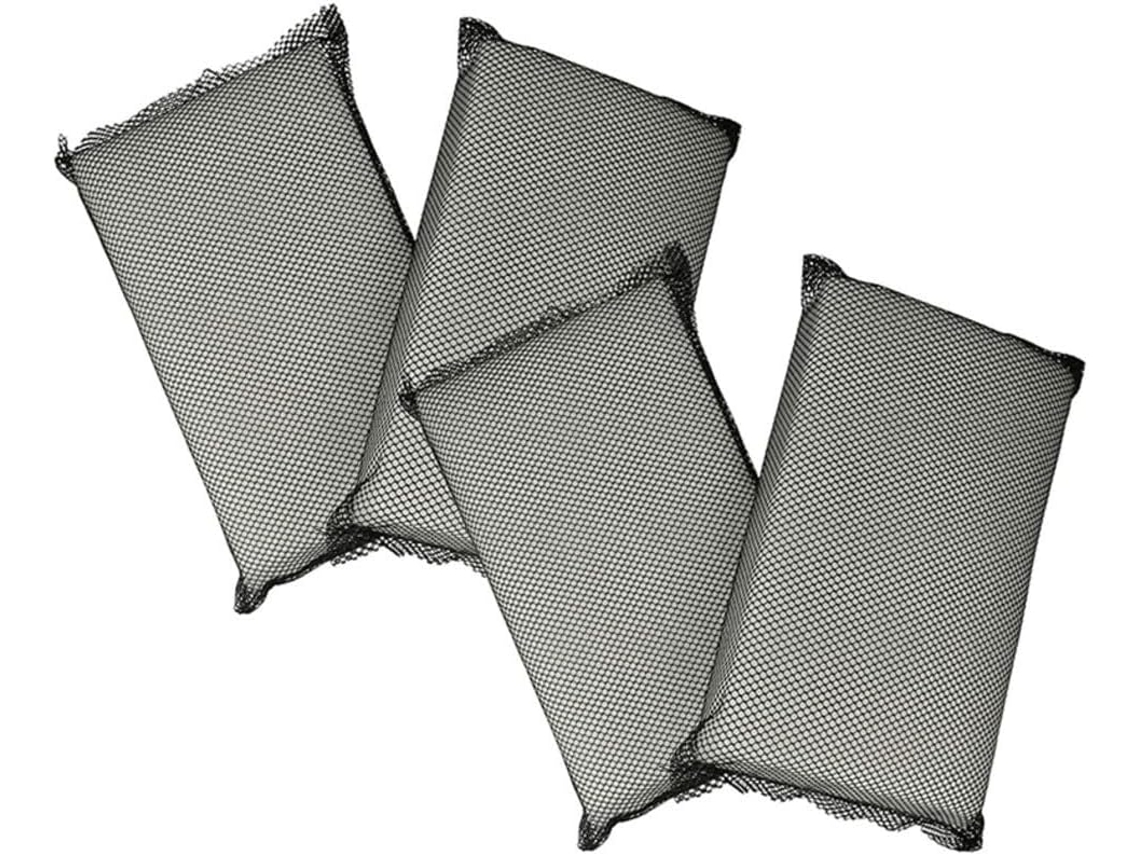 Conjunto De 4 Filtros Polietileno Para Aspirador Piscina, Compatíveis Com Meranuspower4, Para Filtragem Eficiente De