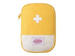 Mini Bolsa De Medicamentos Vazia Para Emergências, Amarela, Grande