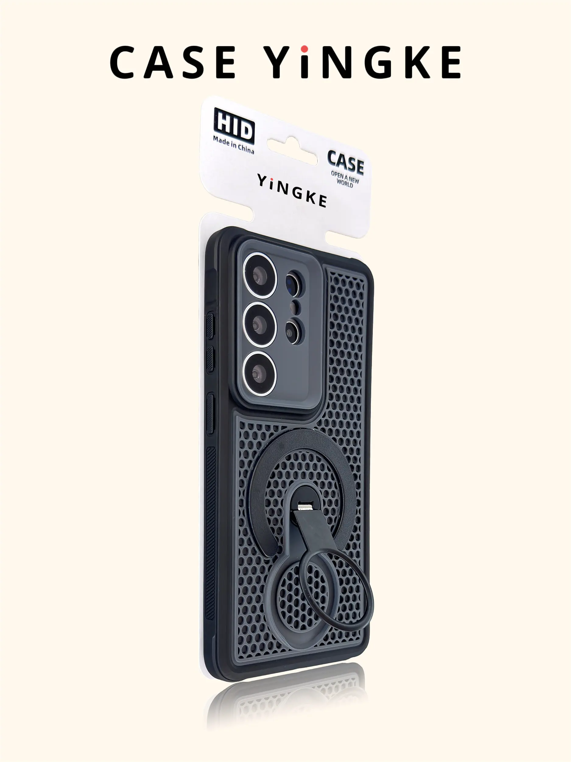 Capa Protetora Com Suporte E Anel De Resfriamento Para Galaxy S25 Fe