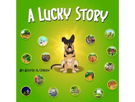 Livro A Lucky Story de David A Green (Inglês)
