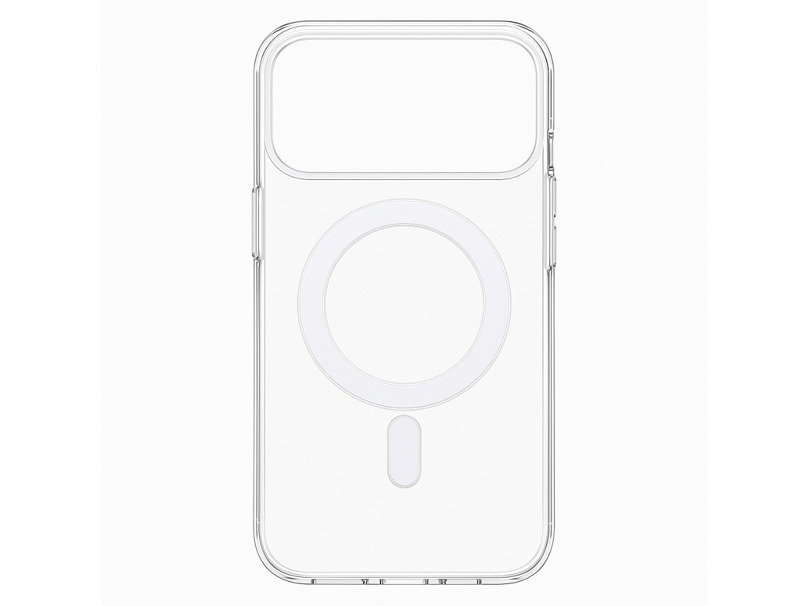 Capa Skyhe Para Apple Iphone 17 Pro Max Magsafe Transparente