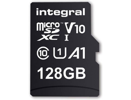 Cartão de Memória MicroSD INTEGRAL 100V10 (128 GB)