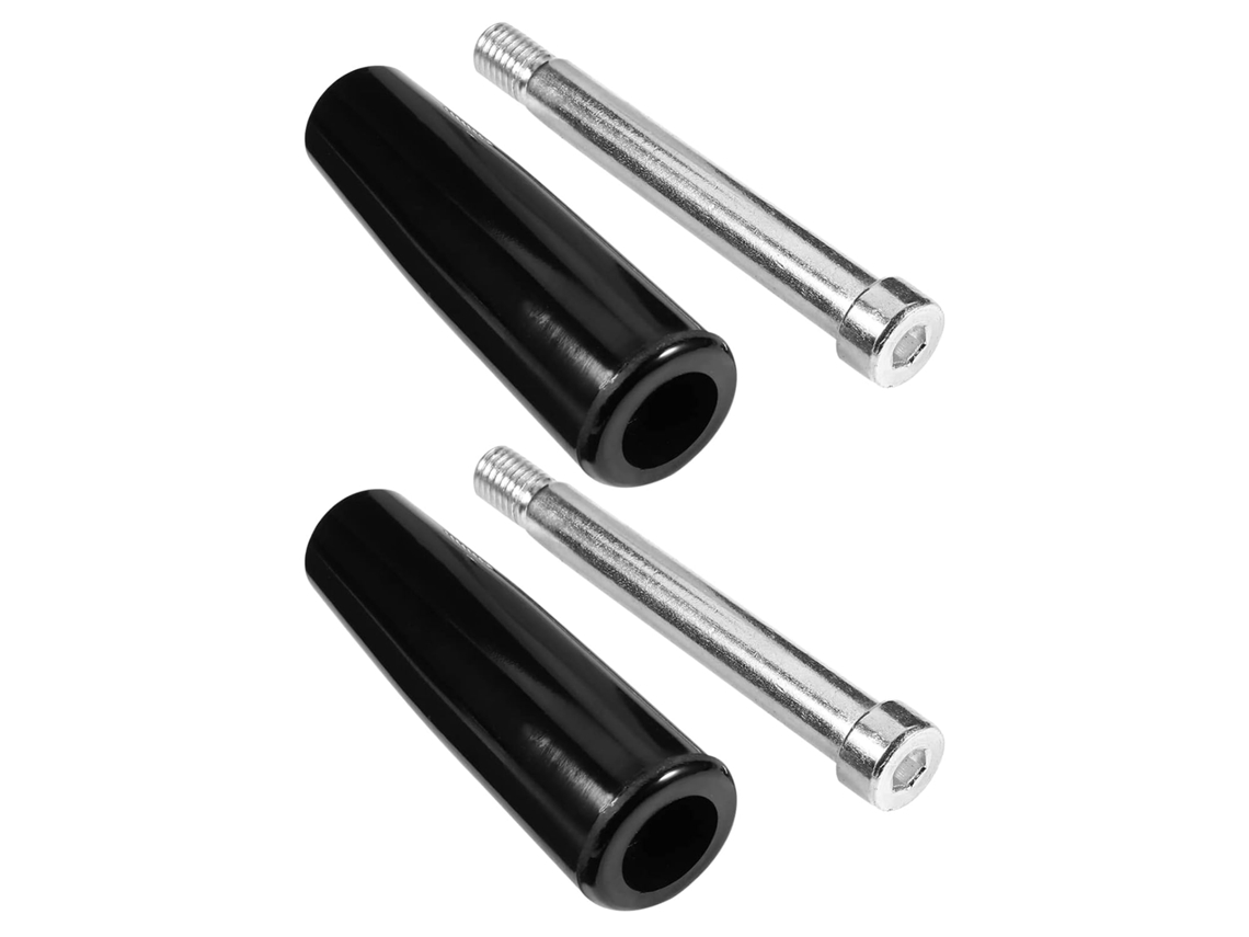 Ferramenta Para Máquina M10x80, Conjunto Com 2 Cabos Roscados De Baquelite Para Torno, Para Peças.