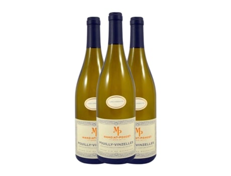 Vinho branco MARIE-PIERRE MANCIAT-PONCET Marie-Pierre Manciat-Poncet. Pouilly-Vinzelles Chardonnay Bourgogne (0.75 L - 3 Unidades)