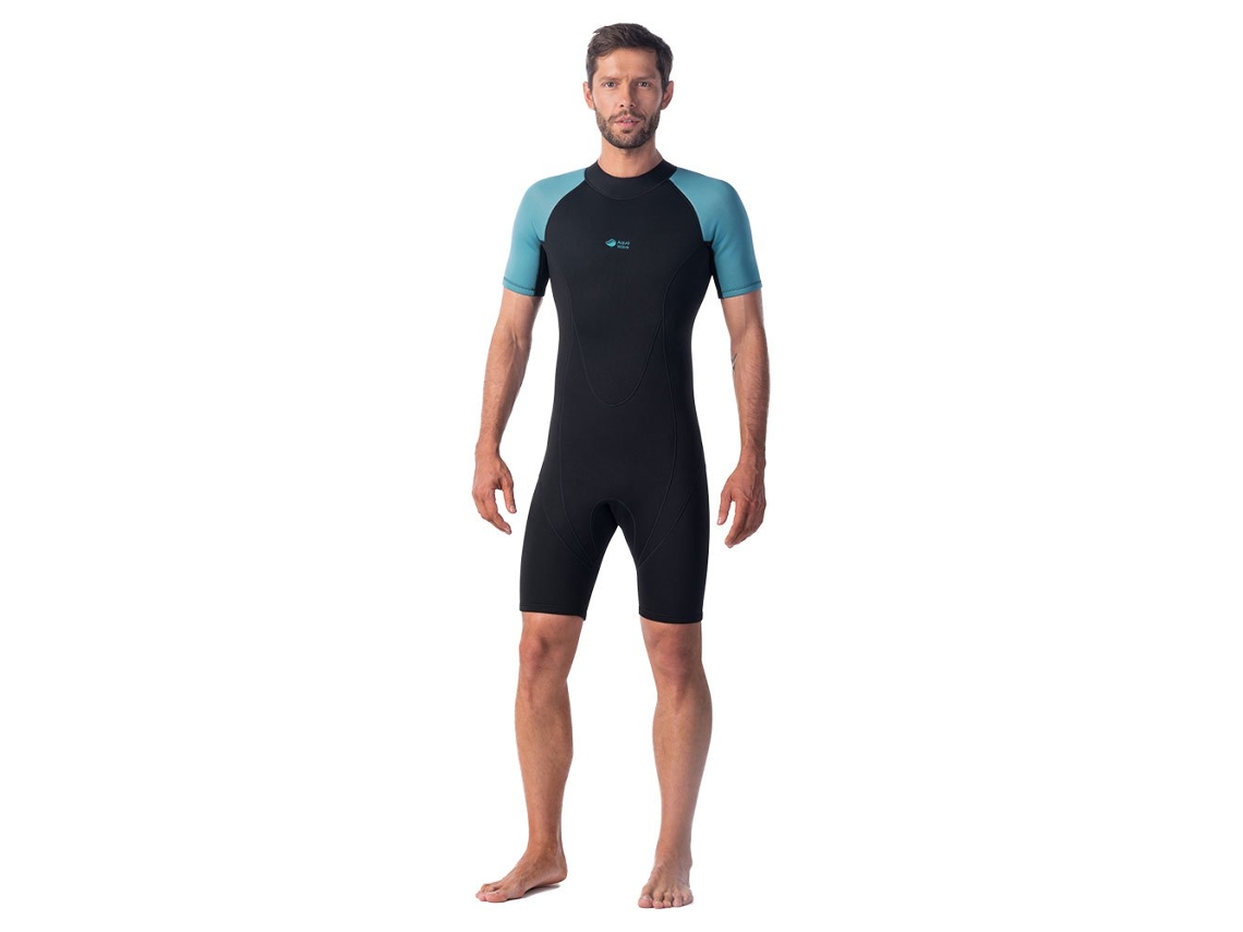 Roupa de Neoprene Surfi Preto Xlaquawave