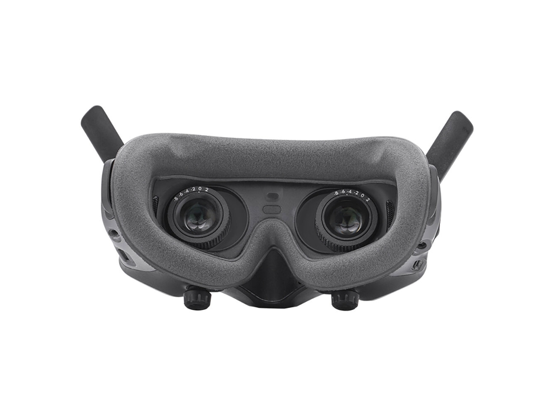 Cinzentobrdrc Almofada de Espuma Macia para Proteção Contra Fugas de Luz na Placa Frontal Dos Óculos Fpv Dji Avata 2 MDUG