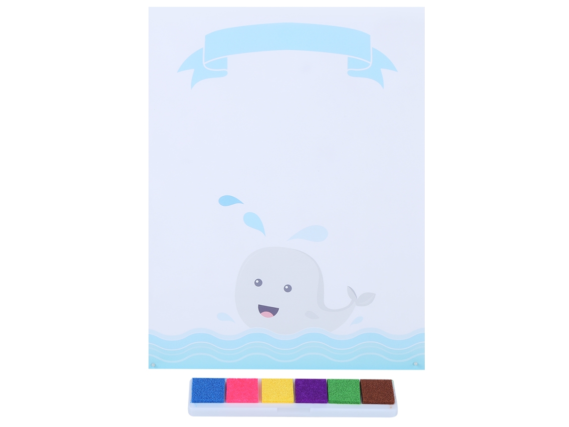 Livro de Assinaturas para Convidados com Árvore de Pegadas Ideia para Baby Shower e Aniversários LAXISCREED
