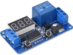 Interruptor De Controle Tempo 12v Com Display Led 0 1s A 999min