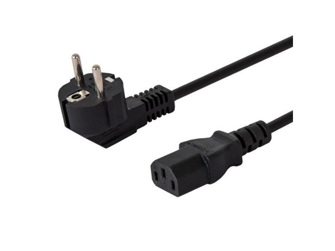 Schuko Iec C13, 3 M Preto Noir Cl 146 Savio