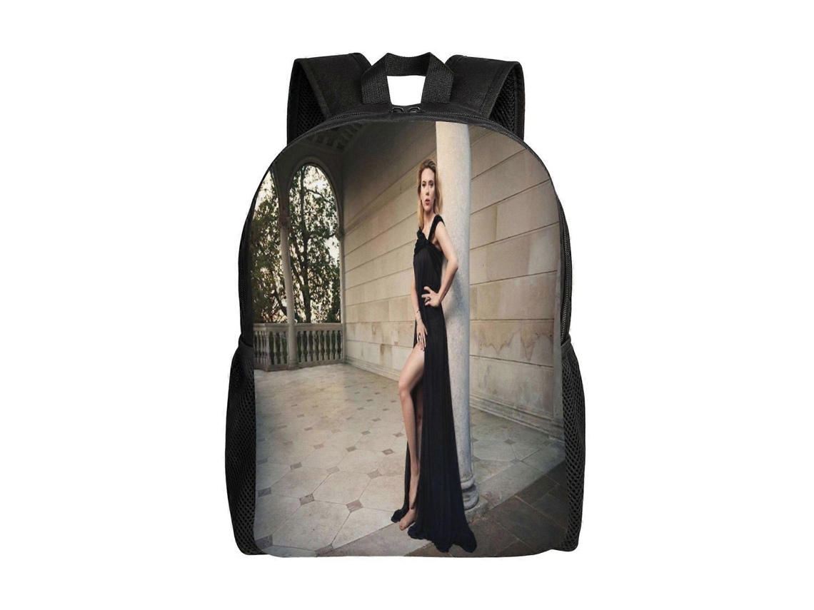 Mochila Scarlett Johansson T38 Para Estudantes, Leve E Resistente, Impermeável E Com Alça De Ombro Ajustável D38