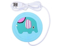 Aquecedor de xícaras elétrico USB Slowmoose para escritório e casa, azul