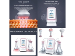 Máquina de cavitação ultrassônica Inn 80k, máquina de beleza, massagem para cuidados com a pele, antienvelhecimento, queimador de gordura corporal Innovtec (Outlet Grade A)