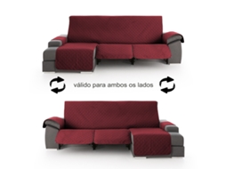 Cobertura para Chaise Longue Relax Assentos Rebatíveis Roxana MILICA Cor Vermelho Tamanho 240 Cm