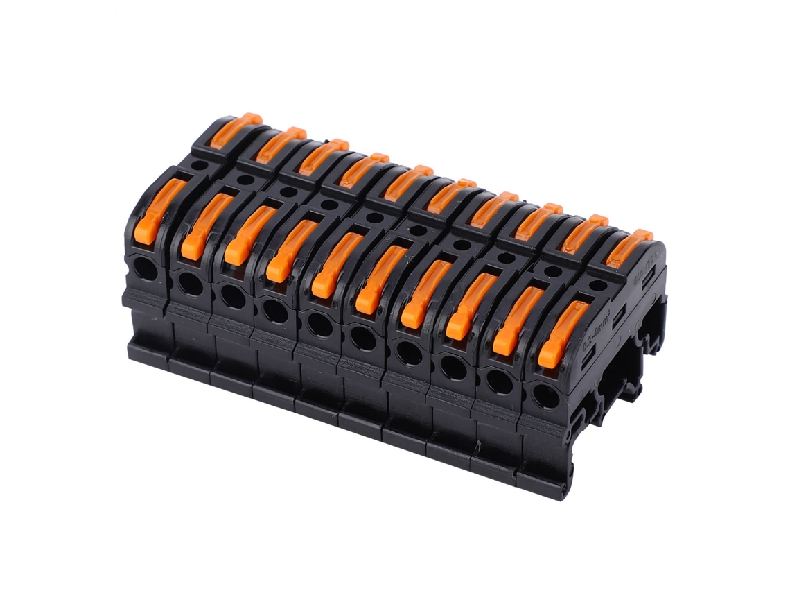 Conector de Fio Pct 211 Tipo Rail 0.2 4mm² YURU