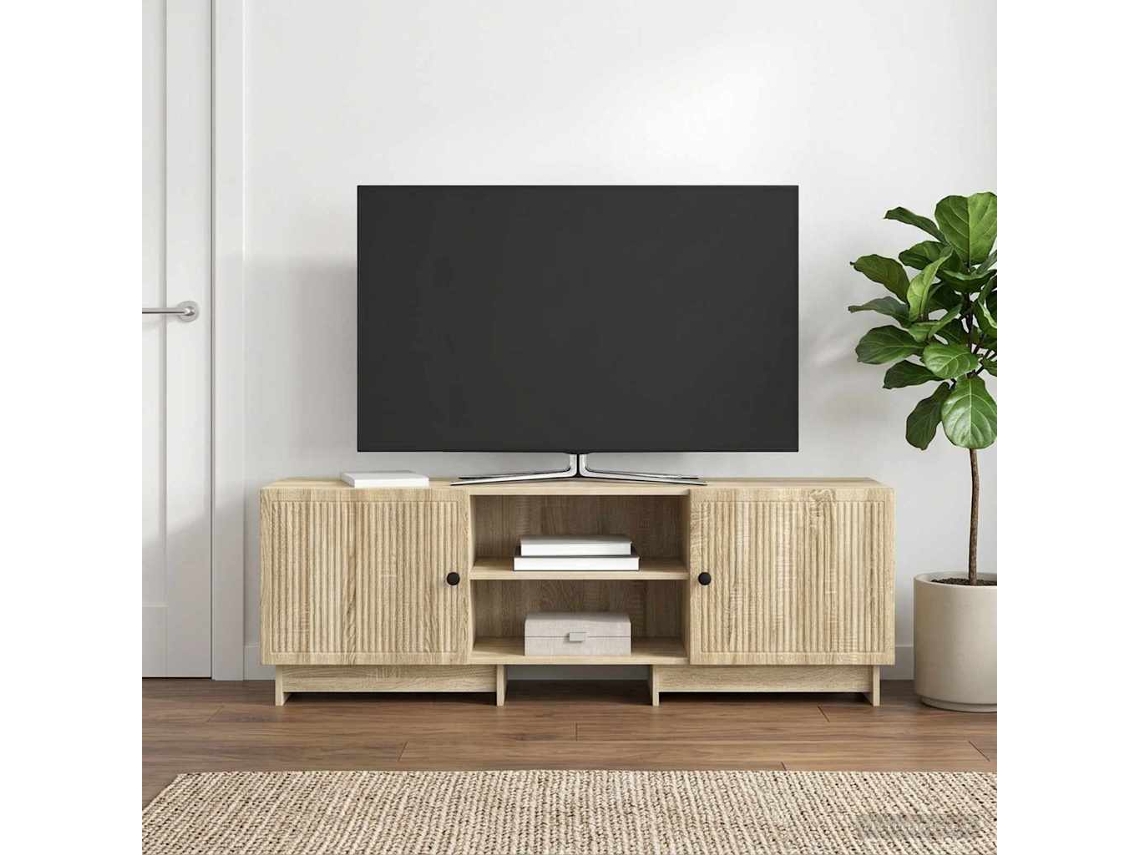 Vidaxl Gabinete Para Tv 150 X 31 X 50 Cm Carvalho Sonoma