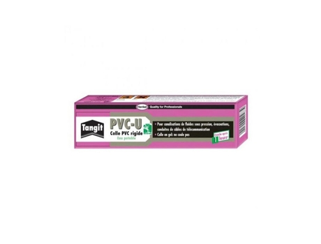 Cola Rígida De Pvc Tangit 125g Água Potável Resistência A Alta Pressão Gel Transparente