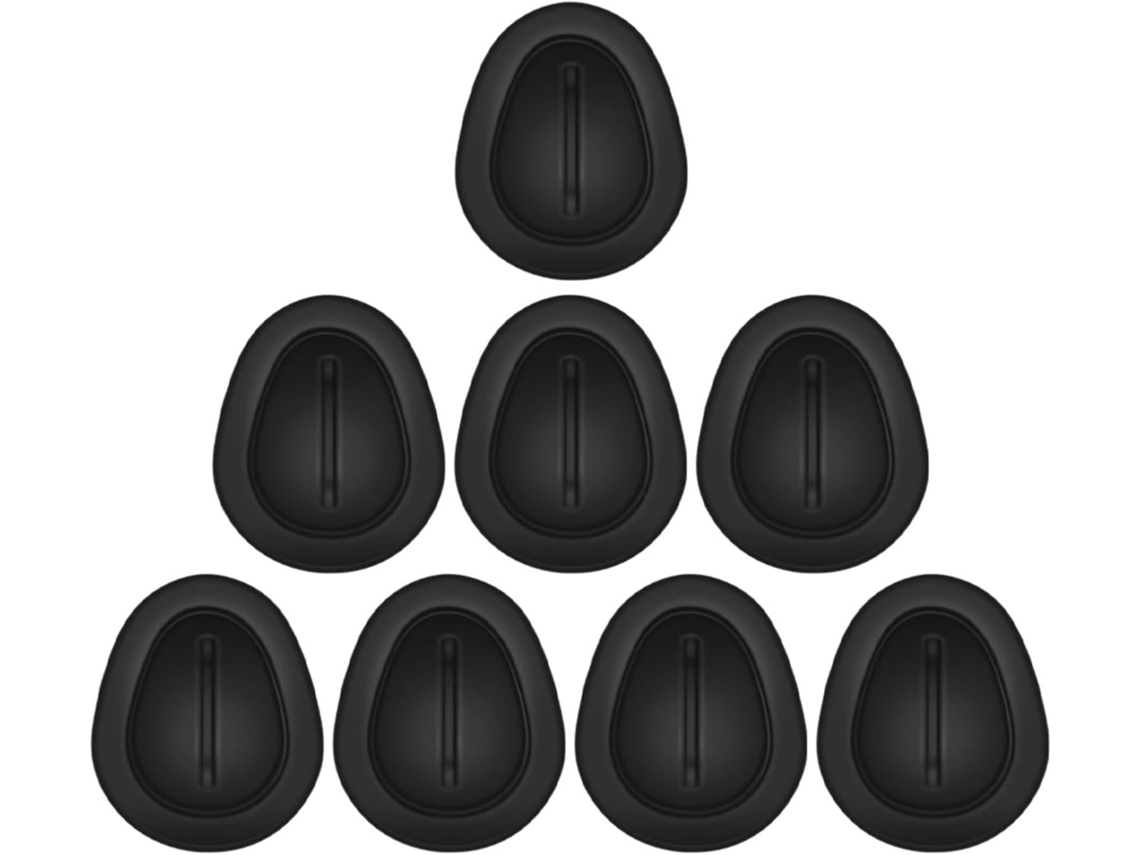 Conjunto De 8 Inserções Autoadesivas De Silicone Ecológico Para Porta-copos