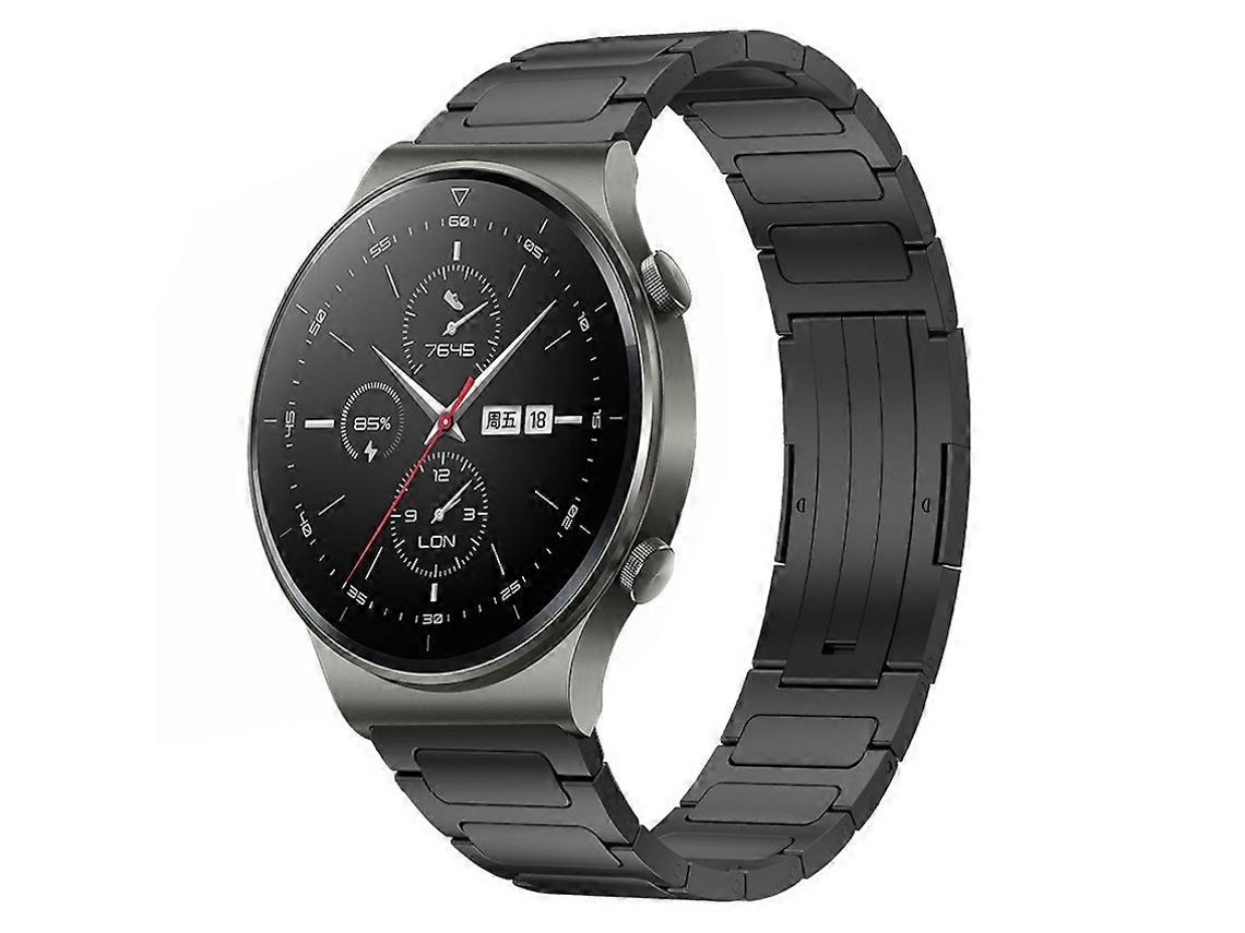 Pulseira De Relógio Em Liga De Titânio Com Formato Em I De 22 Mm