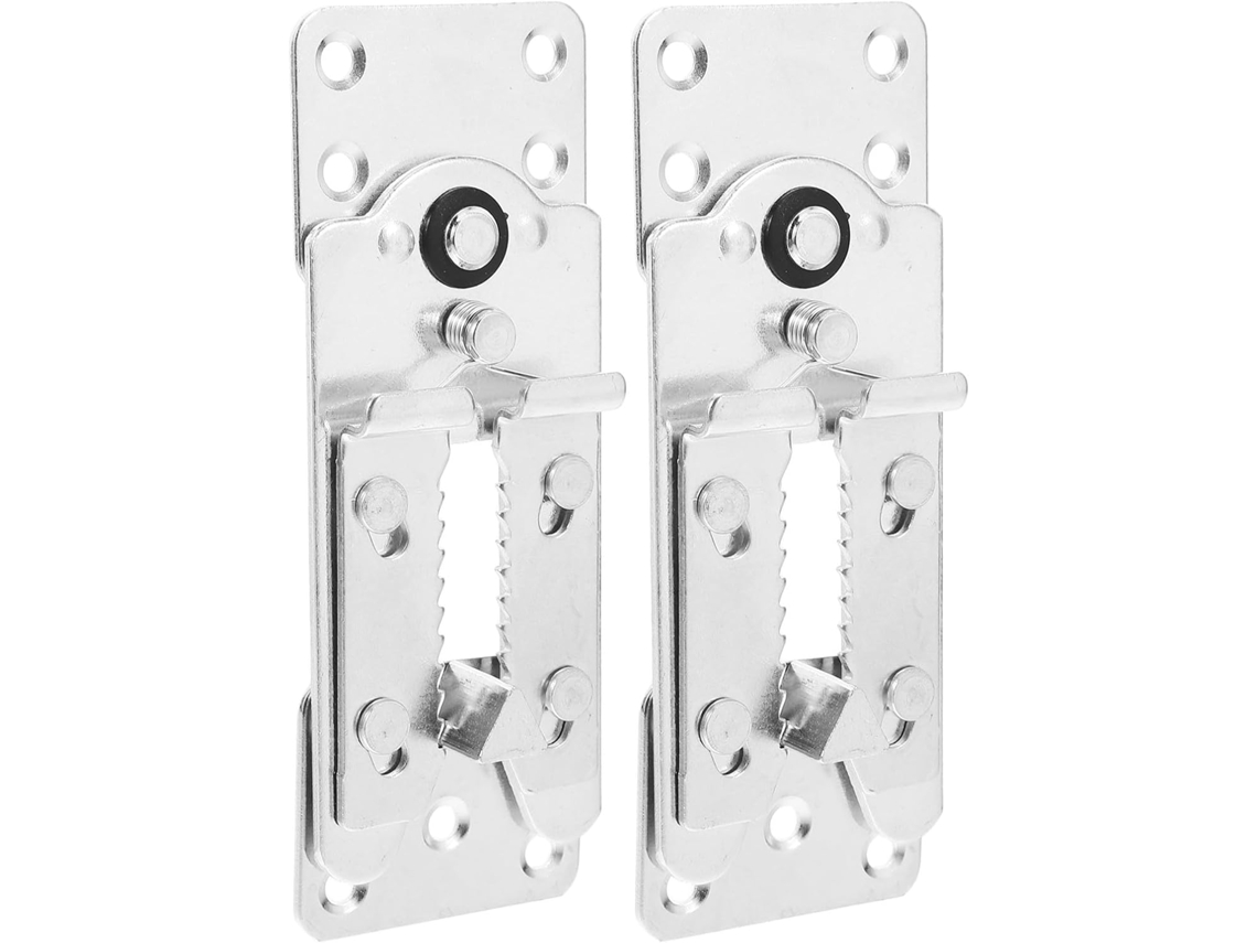 Presilhas Metálicas Para Sofá, 2 Pares, Design De Encaixe Perfeito E Conexão Segura, Ideais Para Salas De Estar