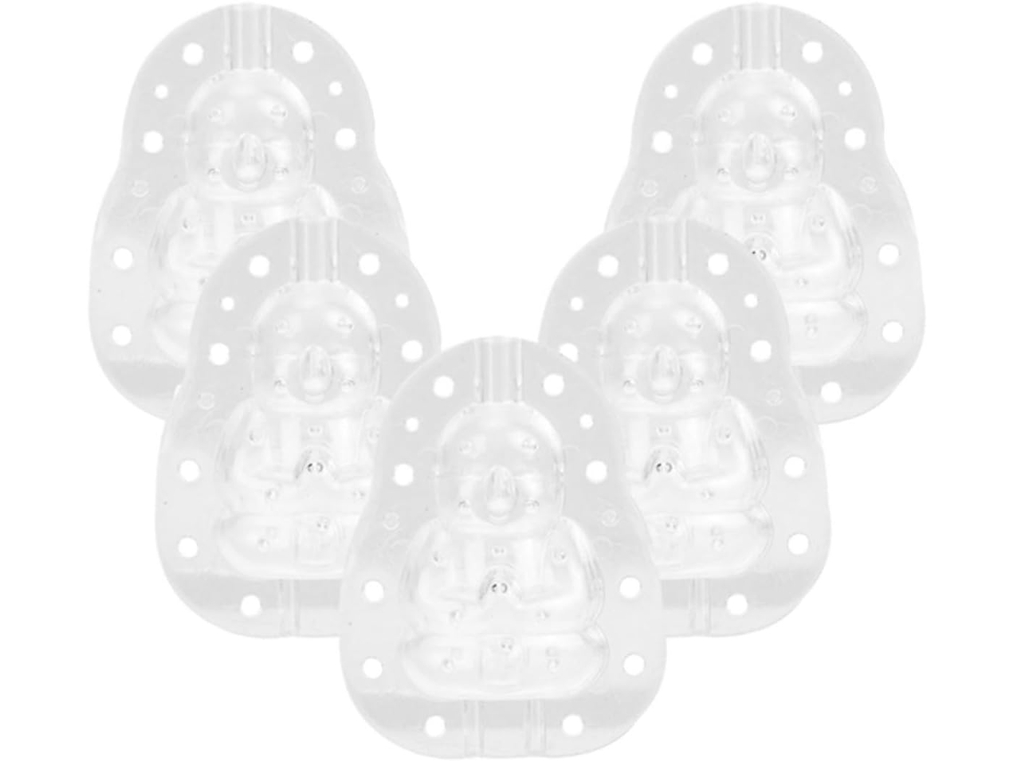 Conjunto De 5 Peças De Frutas E Moldes De Plástico