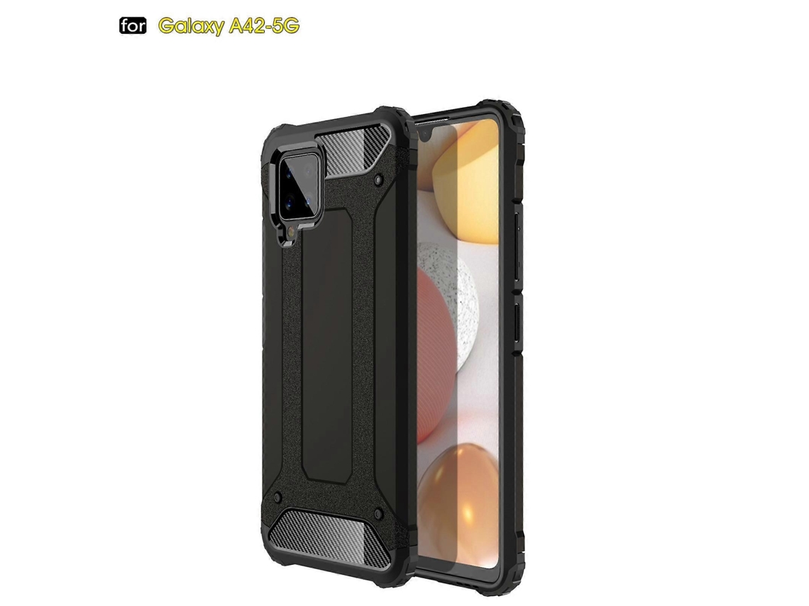 Capa Magic Armor Tpu + Pc Para Samsung Galaxy A42 5g (vermelha)