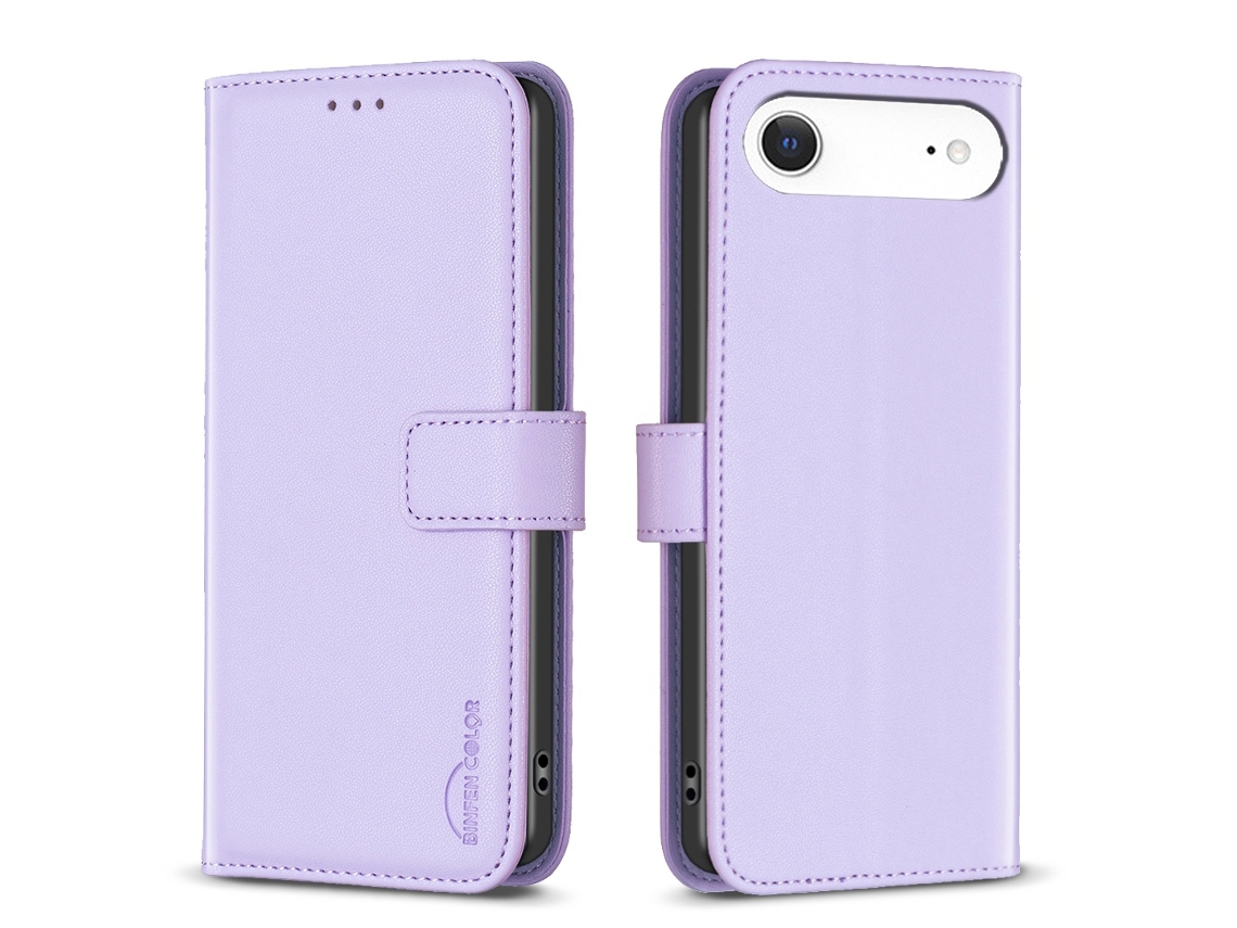 Capa De Couro Roxa Para Iphone Air Binfin
