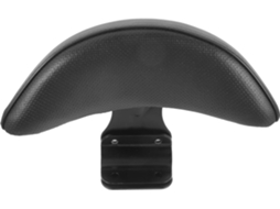 Encosto Ergonômico Em Couro E Espuma Para Suporte Lombar.