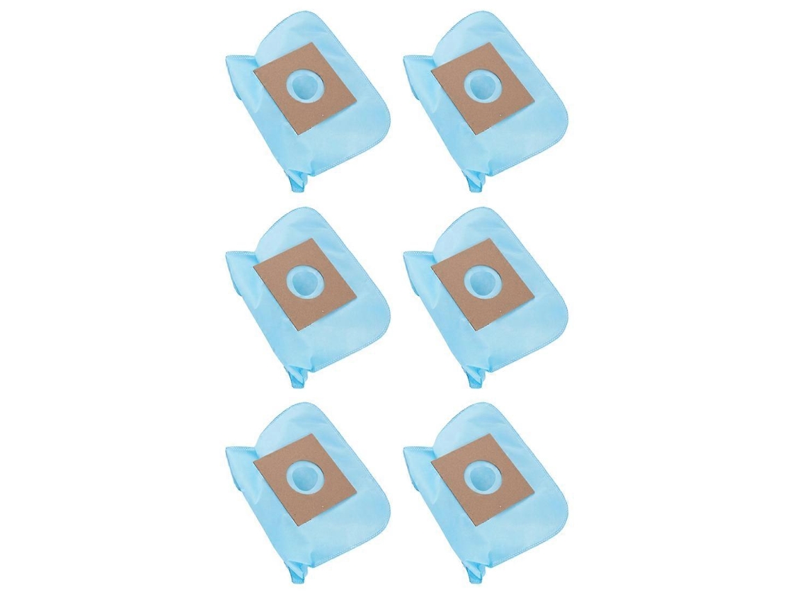 Sacos Descartáveis Para Aspirador De Pó, Sintéticos, De Camada Única, Com Filtro À Prova De Umidade (6 Unidades)_ptg