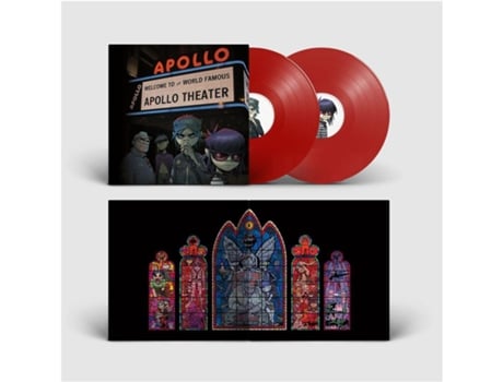 Gorillaz Demon Days 2lp Vinil Vermelho Edição Limitada Rsd 2025 Parlophone (live From The Apollo Theatre)