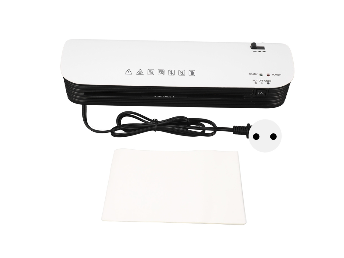 Laminador Térmico A4 com 50 Folhas Modos Quente e Frio Máquina de Laminação para Casa Escola Escritório Plugue Eu 220 240v
