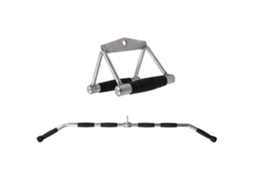 Conjunto Costas Softee Multicolor 120 Cm Acessório Para Máquinas Fitness