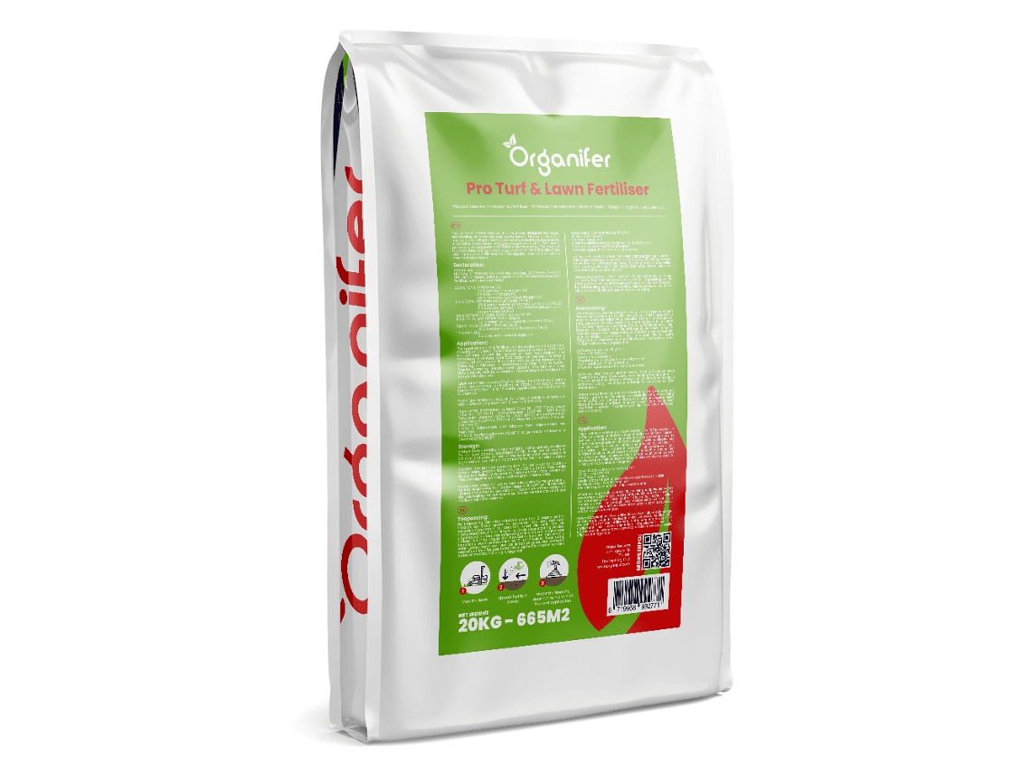 Fertilizante Pro Turf Lawn - Libertação Controlada (20 kg – para 665 m2) - Organifer