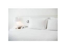 Lençol de cima HOSTELINE IRIS PREMIUM (Branco - Queen)